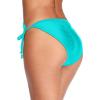 imagebeautyin Bikini Bottoms for Women Cheeky Bathing Suit Bottoms Only Athletic Swim BriefSide TieAqua