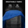 imagebeautyin Cotton Camisole Tops for Women Shelf Bra Adjustable Spaghetti Strap Tank Top Basic Cami UndershirtBlackRoyal Blue 2 Pack