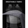 imagebeautyin Cotton Camisole Tops for Women Shelf Bra Adjustable Spaghetti Strap Tank Top Basic Cami UndershirtGrayBlack 2 Pack