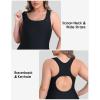 imagebeautyin Plus Size Swimsuit for Women Athletic Boyleg One Piece Bathing SuitBlack