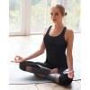 imagebeautyin Women Tank Top with Shelf Bra Racerback Workout Yoga Tops UndershirtBlack WhiteShelf Bra