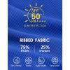 imagebeautyin Womens Athletic One Piece Swimsuit Ribbed Boyleg Side Pocket Bathing SuitBlue