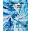 imagebeautyin Womens Athletic One Piece Swimsuits Tummy Control Bathing Suits Slimming Sports SwimwearBlue