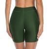 imagebeautyin Womens Boardshort Swim Bottom High Waisted Tankini Swimwear ShortsArmy Green