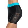 imagebeautyin Womens Boardshort Swim Bottom High Waisted Tankini Swimwear ShortsBlackAqua