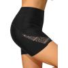 imagebeautyin Womens Boardshort Swim Bottom High Waisted Tankini Swimwear ShortsBlackNew