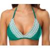 imagebeautyin Womens Crochet Lace Bikini Two Piece Triangle Swimsuit Bathing SuitsGreen