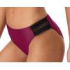 imagebeautyin Womens Crochet Lace Bikini Two Piece Triangle Swimsuit Bathing SuitsPurple