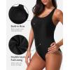 imagebeautyin Womens Pro One Piece Swimsuit Women Athletic Swimming Bathing SuitBlackLogo