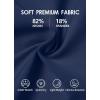 imagebeautyin Womens Solid Swim Skirt Buildin Brief Tummy Control Tankini BottomsHigh Waist Navy Blue