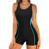 Black/Aqua