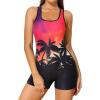 Leaf Print/Black