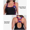 imagebeautyin Plus Size Swimsuit for Women Athletic Boyleg One Piece Bathing SuitBlackRed Printed