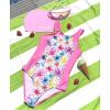 imagebeautyin Girls One Piece Swimsuits Size 716 Athletic Racerback Bathing SuitPink