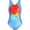imagebeautyin Girls One Piece Swimsuits Size 716 Athletic Racerback Bathing SuitBlue