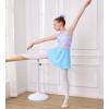 imagebeautyin Girl Gymnastics Leotards Unitards Ballet Dance Dress Tumbling OutfitsBaby BlueFish Scale