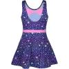 imagebeautyin Girl Gymnastics Leotards Unitards Ballet Dance Dress Tumbling OutfitsPurpleStar