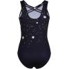 imagebeautyin Gymnastics Leotards for Girls Dance Unitards Shorts Outfits ActivewearBlackStar