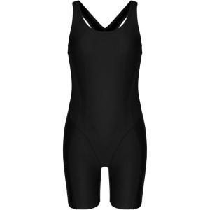 imagebeautyin Girls Swimsuit Size 814 Boyleg One Piece Athletic Bathing Suit Training SwimwearAll Black