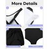 image:imageBeautyIn Girls Swimsuit Tummy Control One Piece Swim Dress 2026 Scalloped Bathing Suit Size 716YBlack