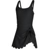 image:imageBeautyIn Girls Swimsuit Tummy Control One Piece Swim Dress 2026 Scalloped Bathing Suit Size 716YBlack