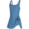 image:imageBeautyIn Girls Swimsuit Tummy Control One Piece Swim Dress 2026 Scalloped Bathing Suit Size 716YBlue