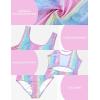 image:imagebeautyin Gymnastics Leotards for Girls Dance Unitards Biketards Activewear with ShortsPinkMulticolor