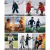 image:imagebeautyin Thermal Underwear for Kids Athletic Thermals Top and Bottom Set Boys Girls Long Johns Set Winter Base LayerPurple